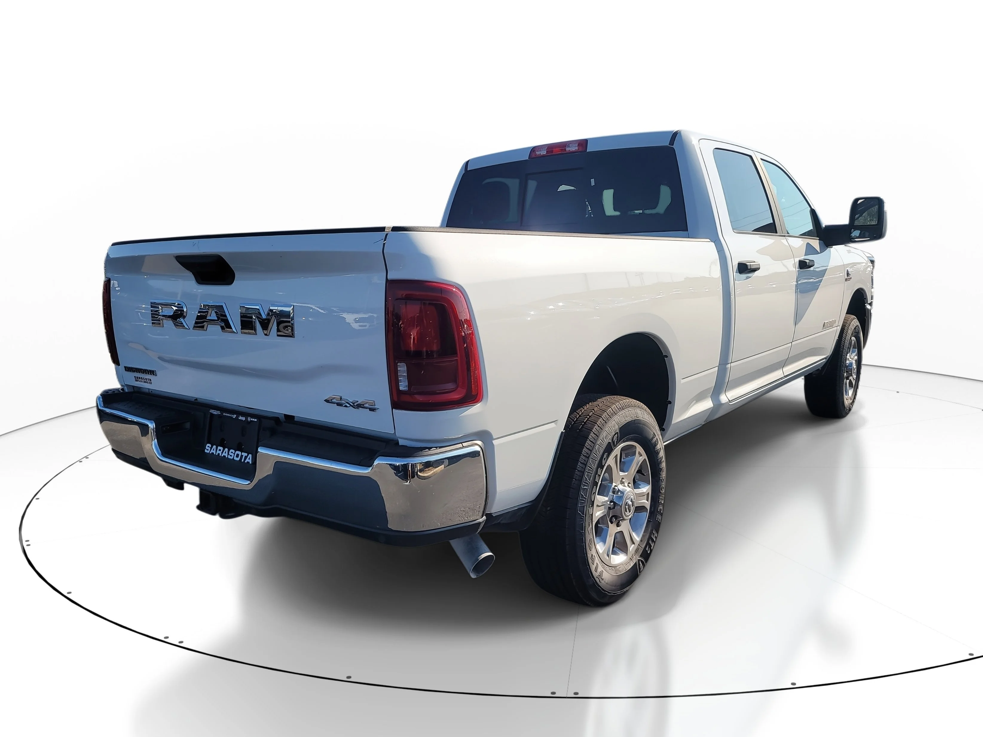New 2026 Bright White Clearcoat RAM Big Horn image 6