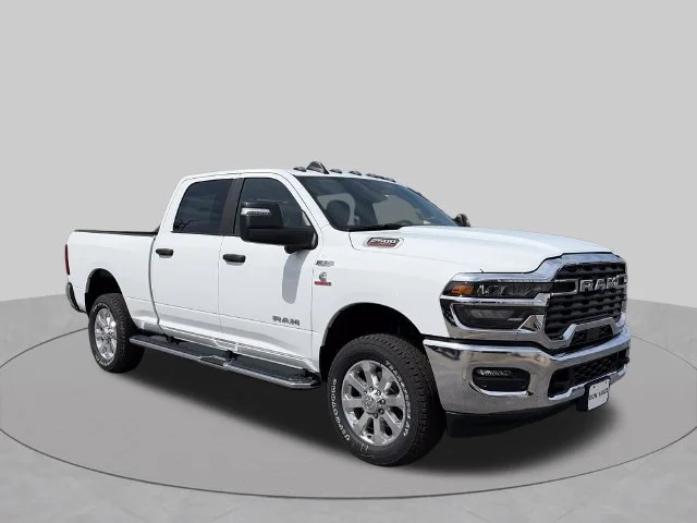 New 2026 Bright White Clear-Coat Exterior Paint RAM Big Horn image 7