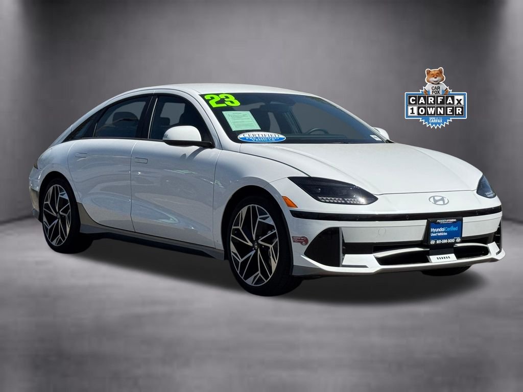 Certified 2023 Hyundai IONIQ 6 SEL with VIN KMHM34AA1PA047917 for sale in Moreno Valley, CA