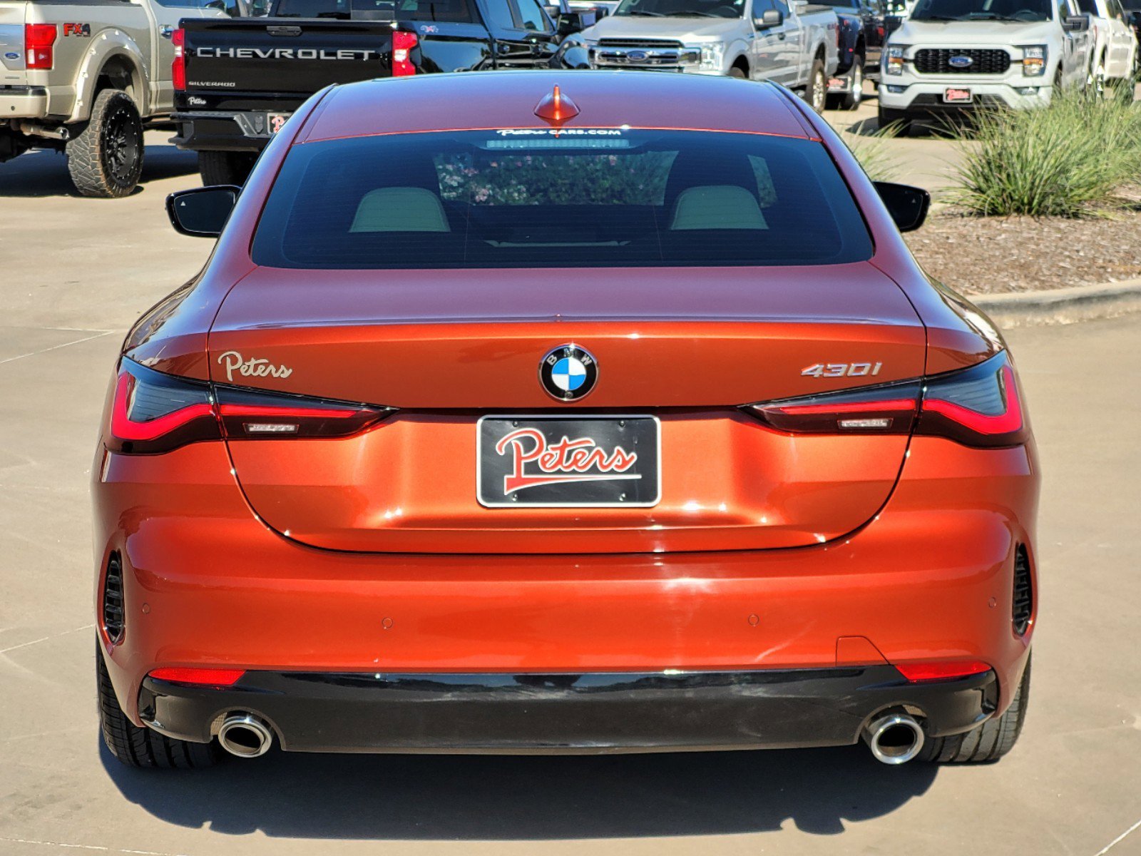 Used 2023 Sunset Orange Metallic BMW 430i image 5