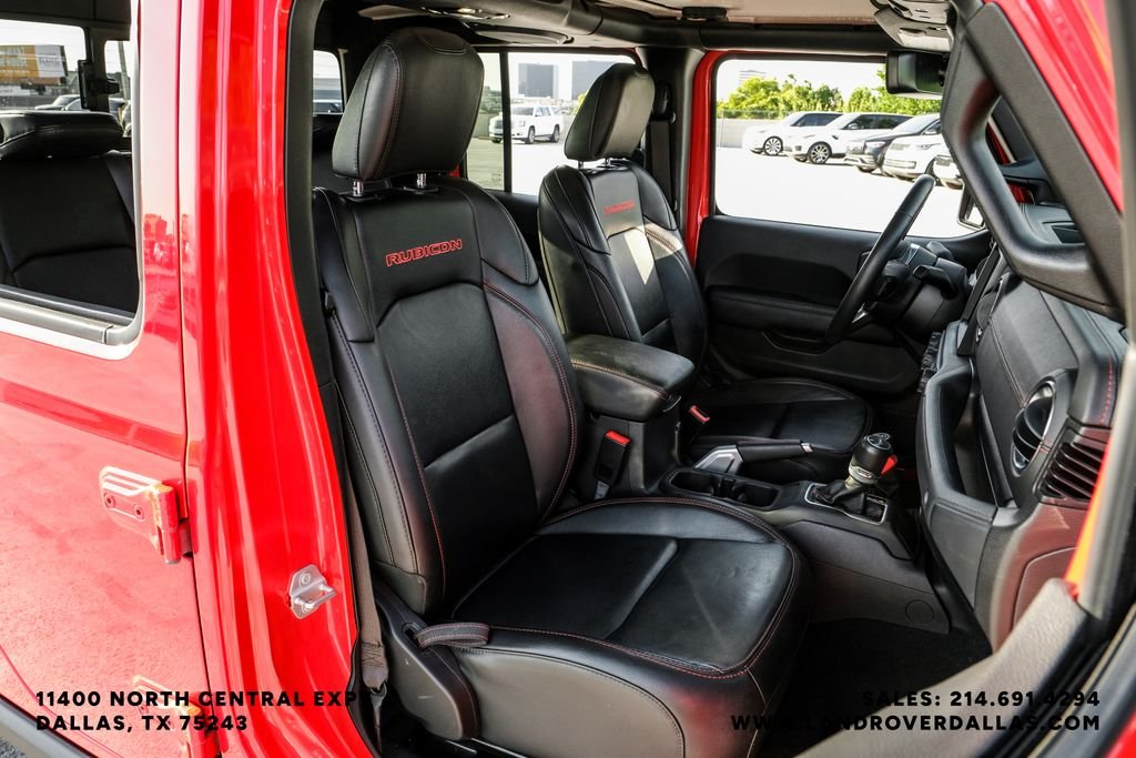 Used 2020 Red Clearcoat Jeep Rubicon image 34
