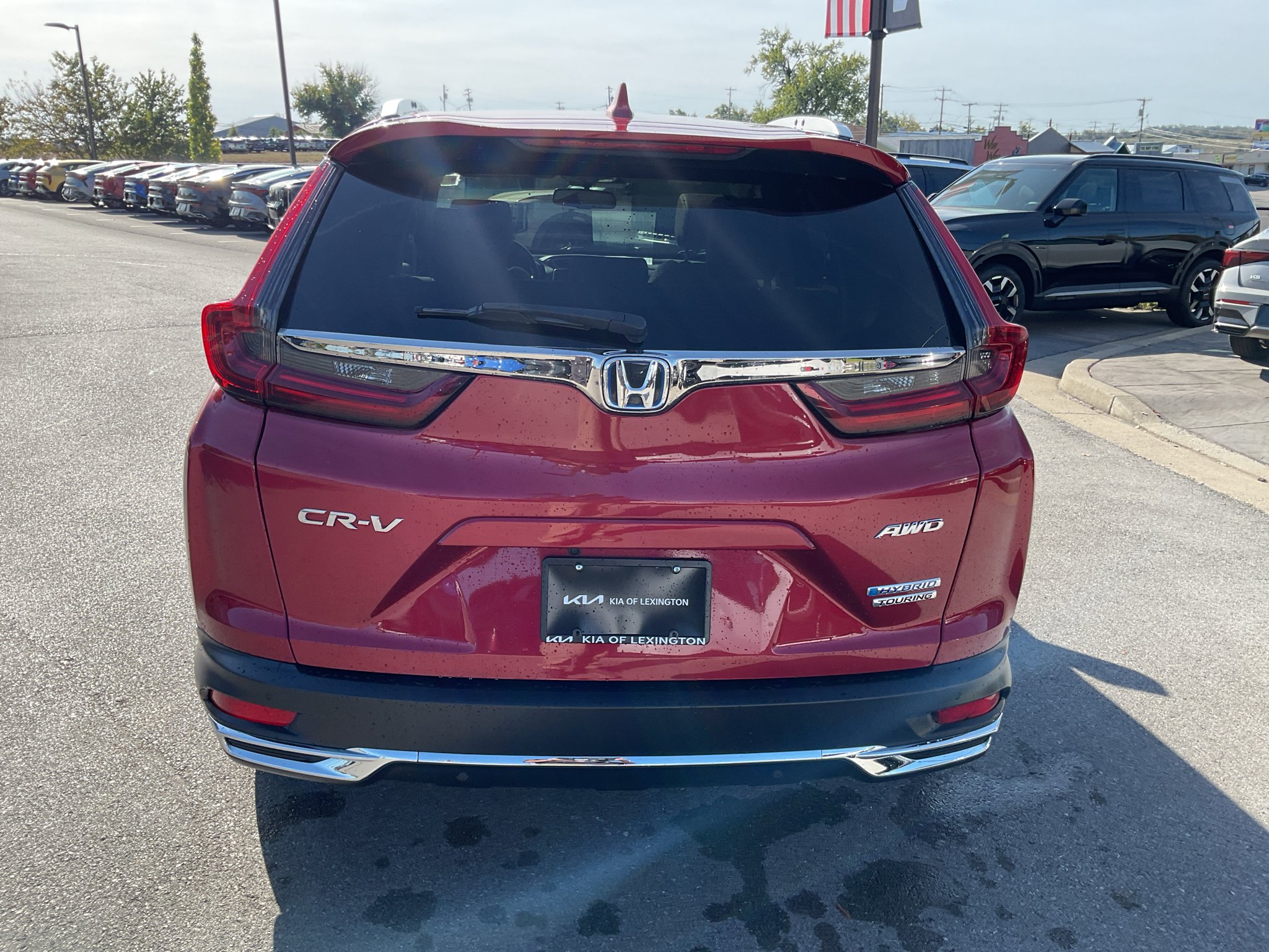 Used 2021 Radiant Red Metallic Honda Touring image 9