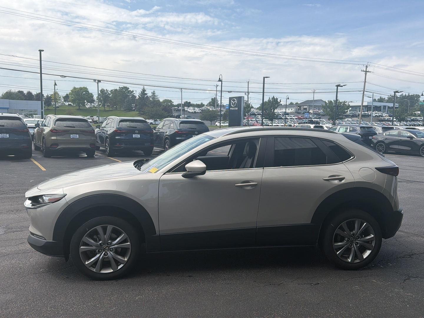 Certified Used 2023 Platinum Quartz Metallic Mazda 2.5 S Preferred Package image 4