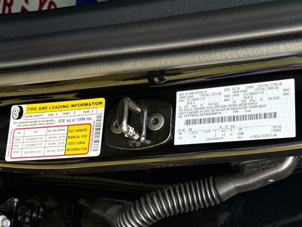 New 2026 Agate Black Metallic Ford XLT image 58