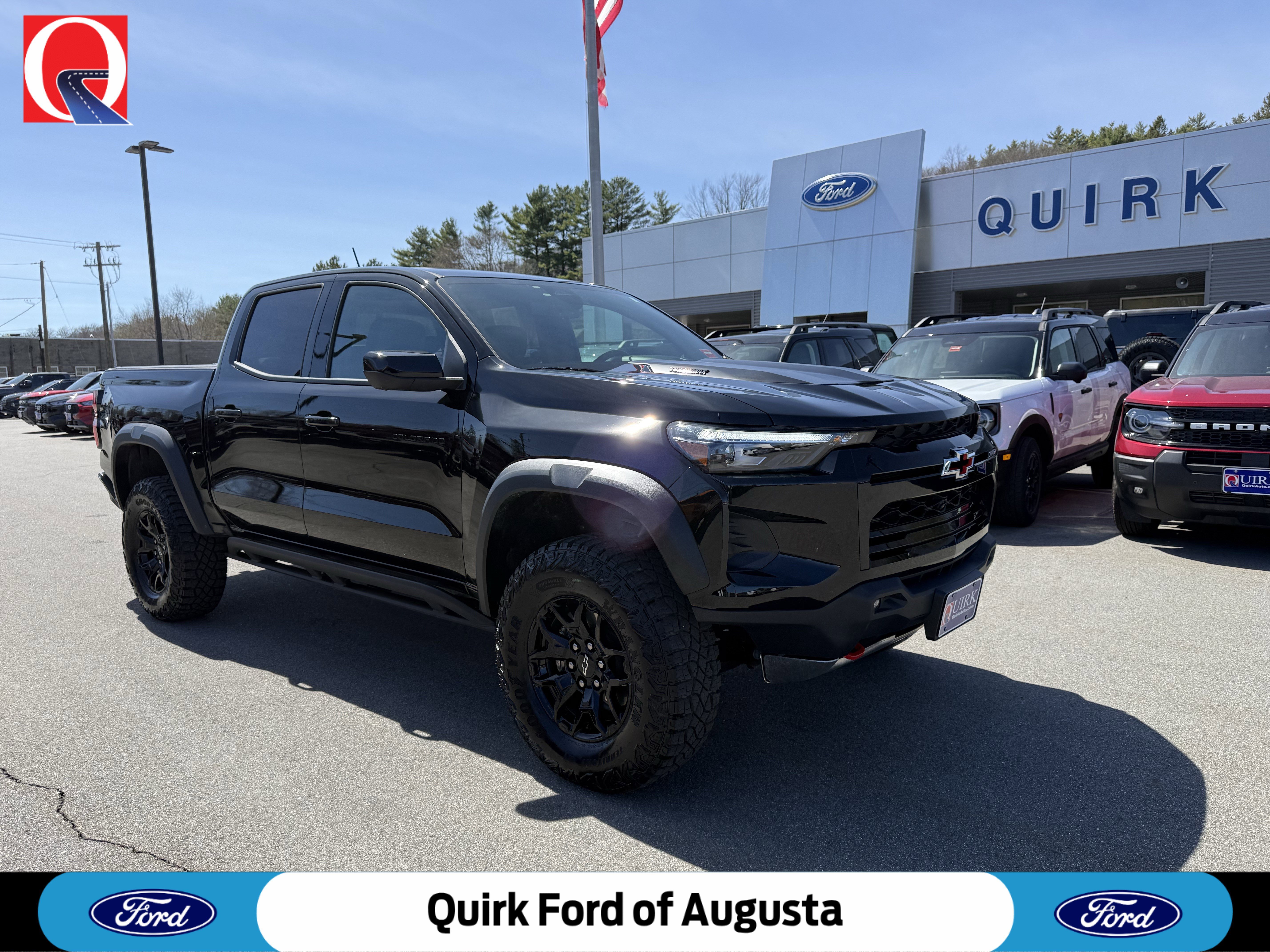 Used 2025 Black Chevrolet 4WD ZR2 image 1
