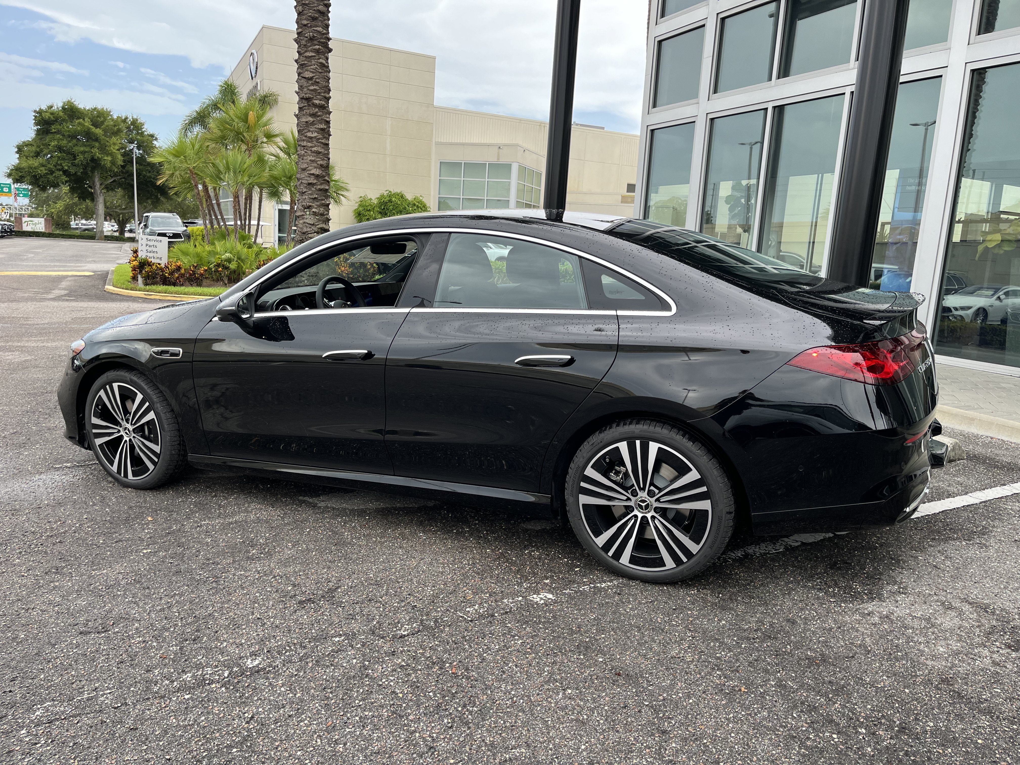 New 2027 Cosmos Black Metallic Mercedes-Benz CLA 250+ Electric image 4