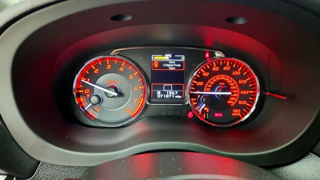 Used 2016 Lapis Blue Pearl Subaru 4dr Sedan Manual Premium w/ STI Shifter & Popular Pkg image 14