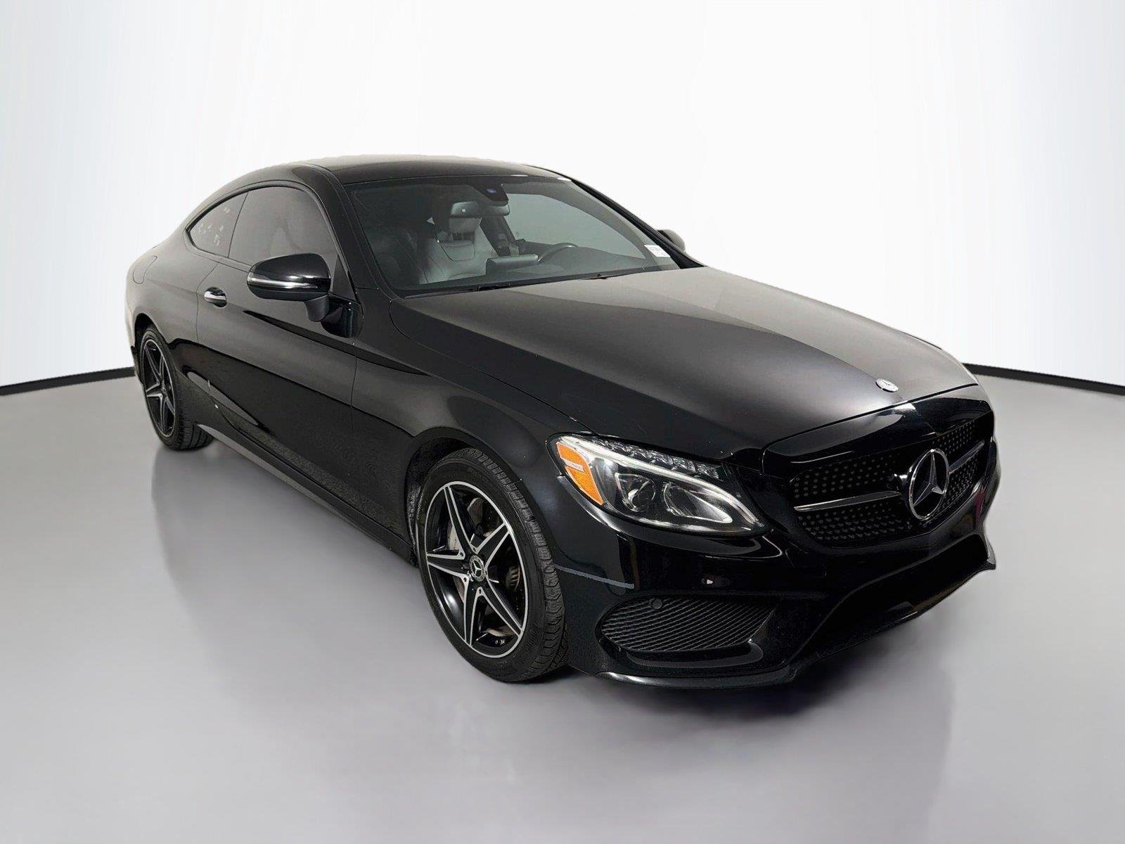 Used 2017 Jet Black Mercedes-Benz C 300 image 3