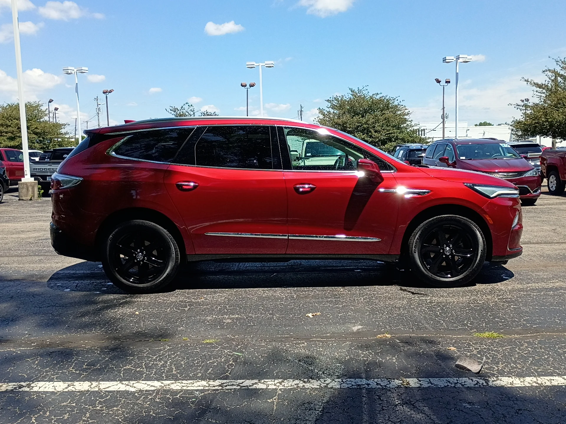 Used 2023 Cherry Red Tintcoat Buick Essence image 2