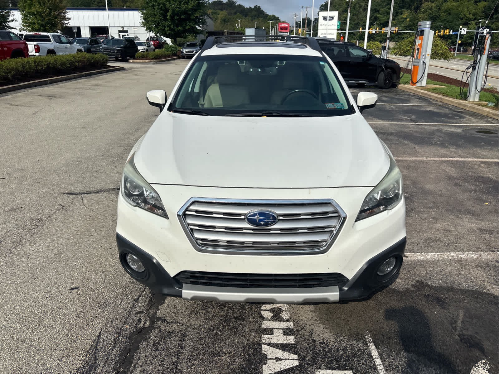 Used 2016 Crystal White Pearl Subaru 3.6R Limited image 3