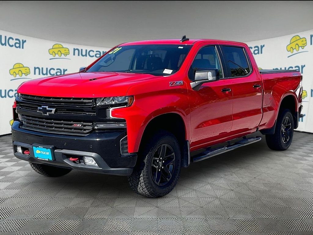 Used 2021 Red Hot Chevrolet LT Trail Boss image 3