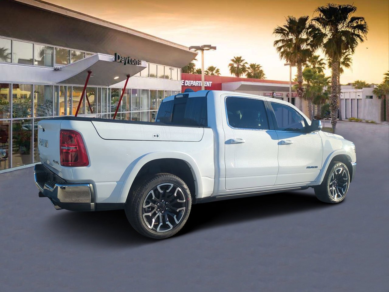 New 2026 Bright White Clearcoat RAM Longhorn image 3