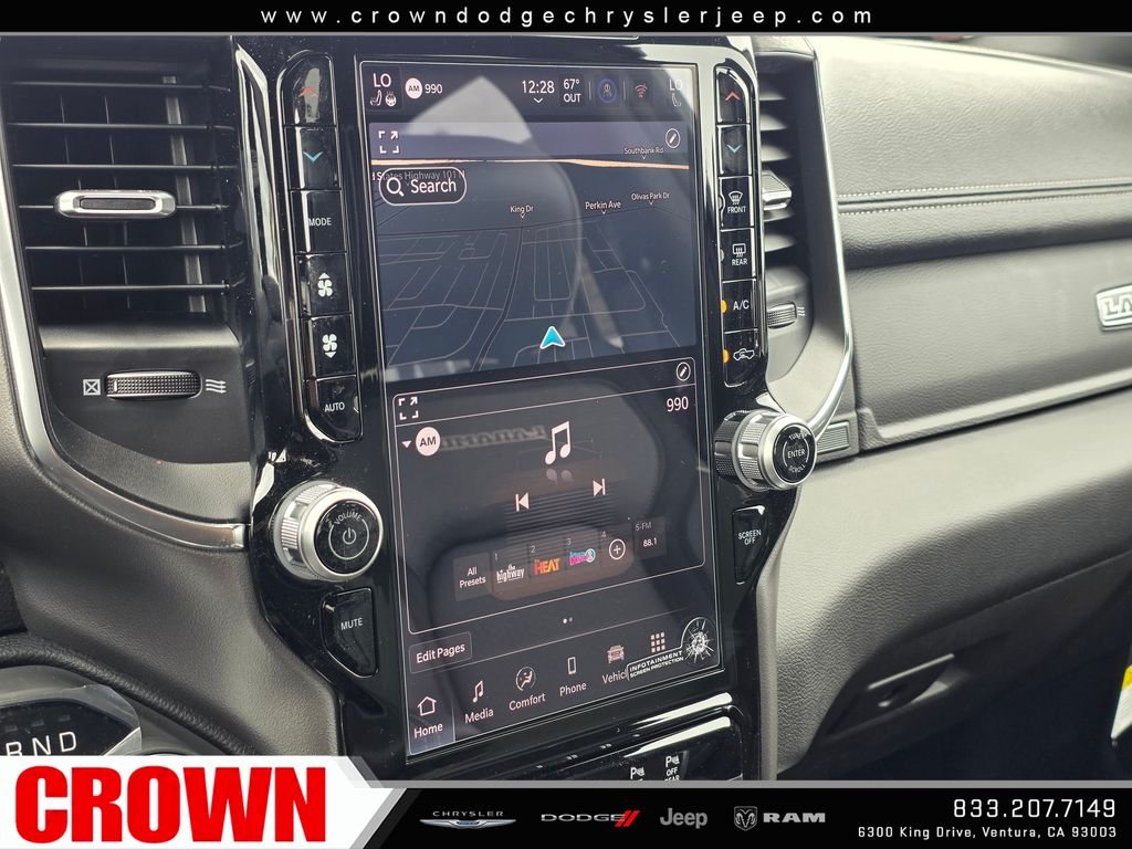 New 2026 Bright White Clear-Coat Exterior Paint RAM Laramie image 17