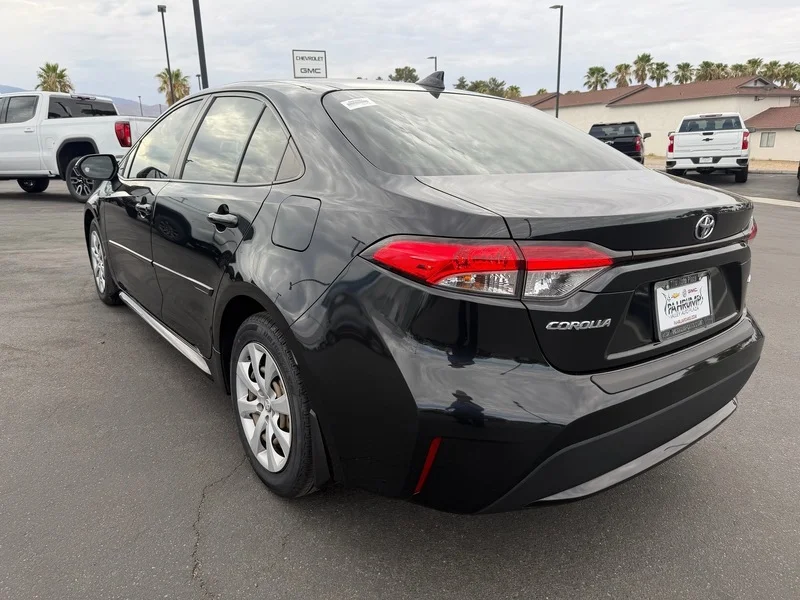 Used 2022 Black Sand Pearl Toyota LE image 5