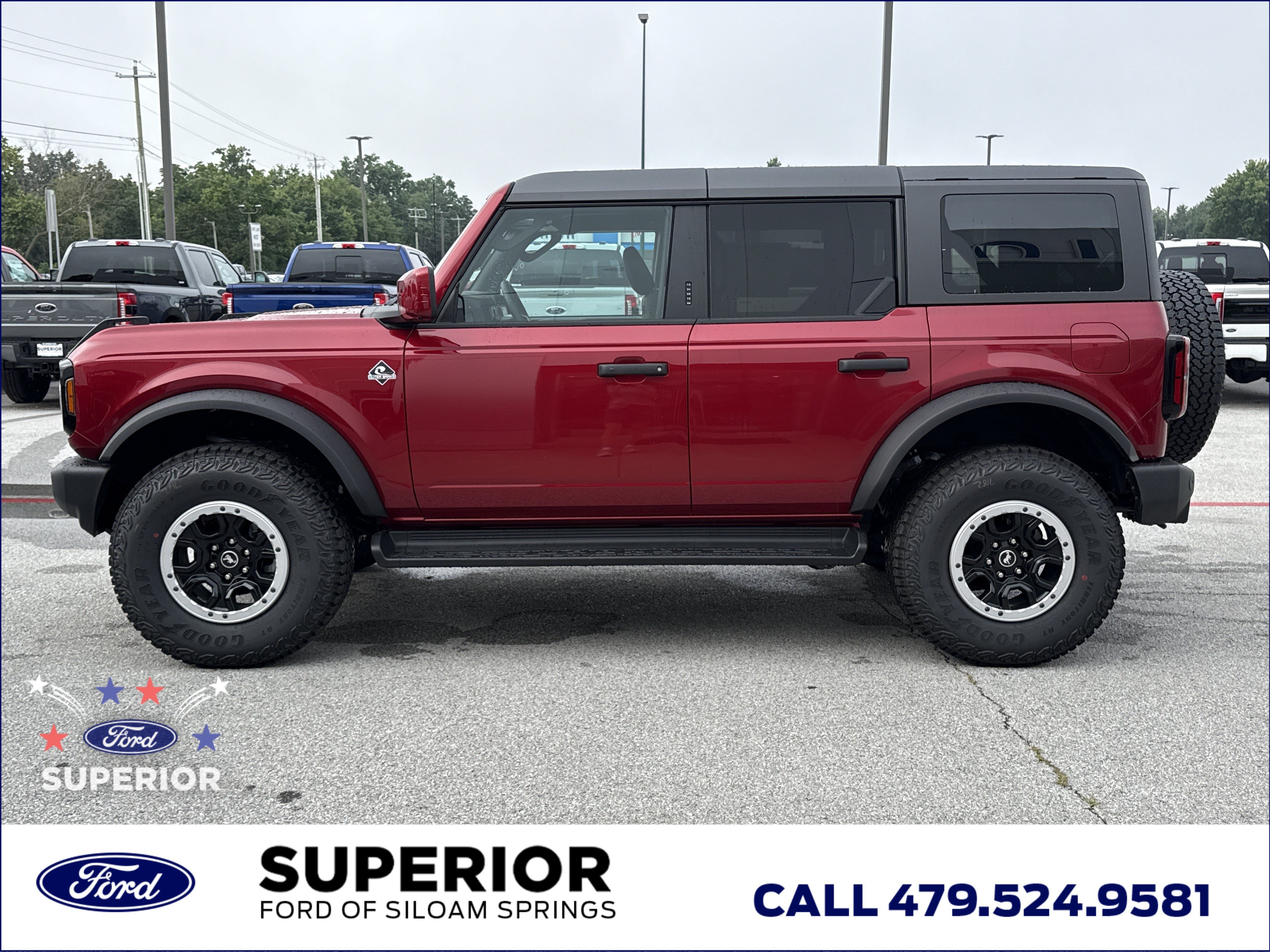New 2026 Ruby Red Metallic Tinted Clearcoat Ford Outer Banks 4WD image 11