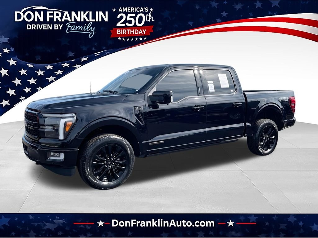 Used 2024 Black Ford Lariat image 1