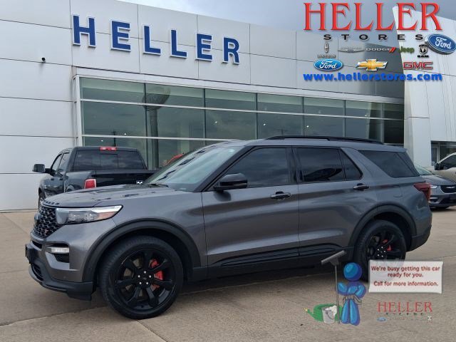 Used 2022 Carbonized Gray Metallic Ford ST image 1