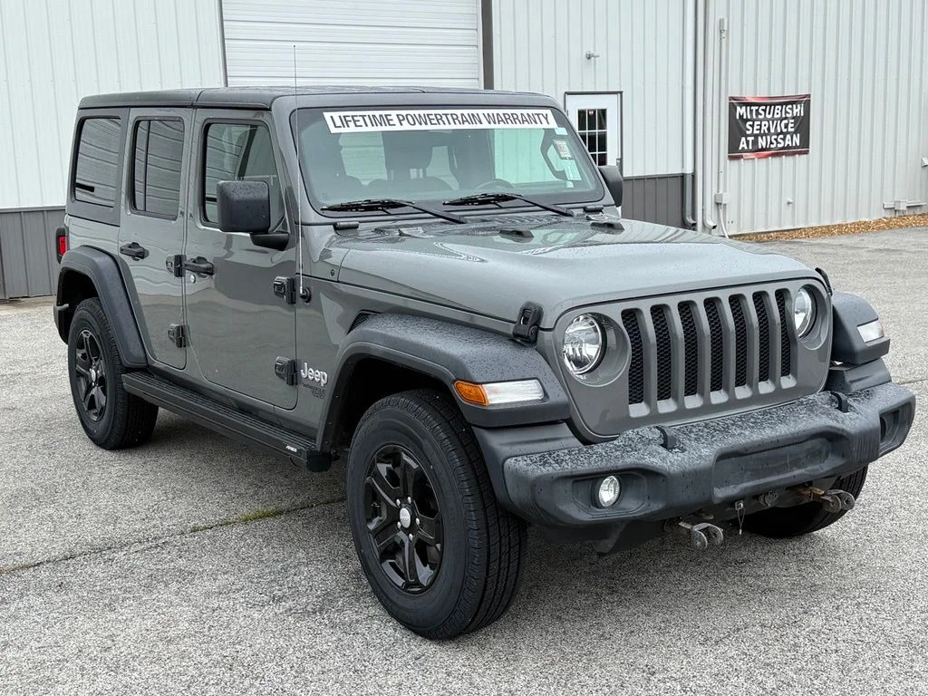 Used 2019 Gray Jeep Unlimited Sport S image 11