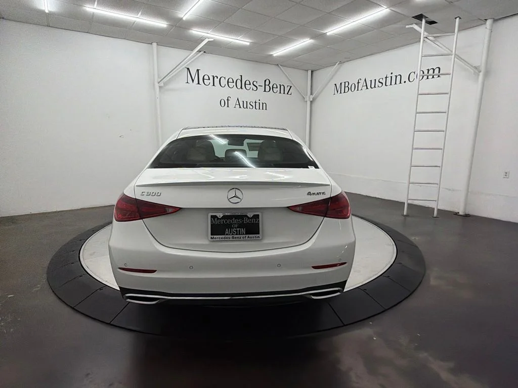 New 2026 White Mercedes-Benz C 300 image 6