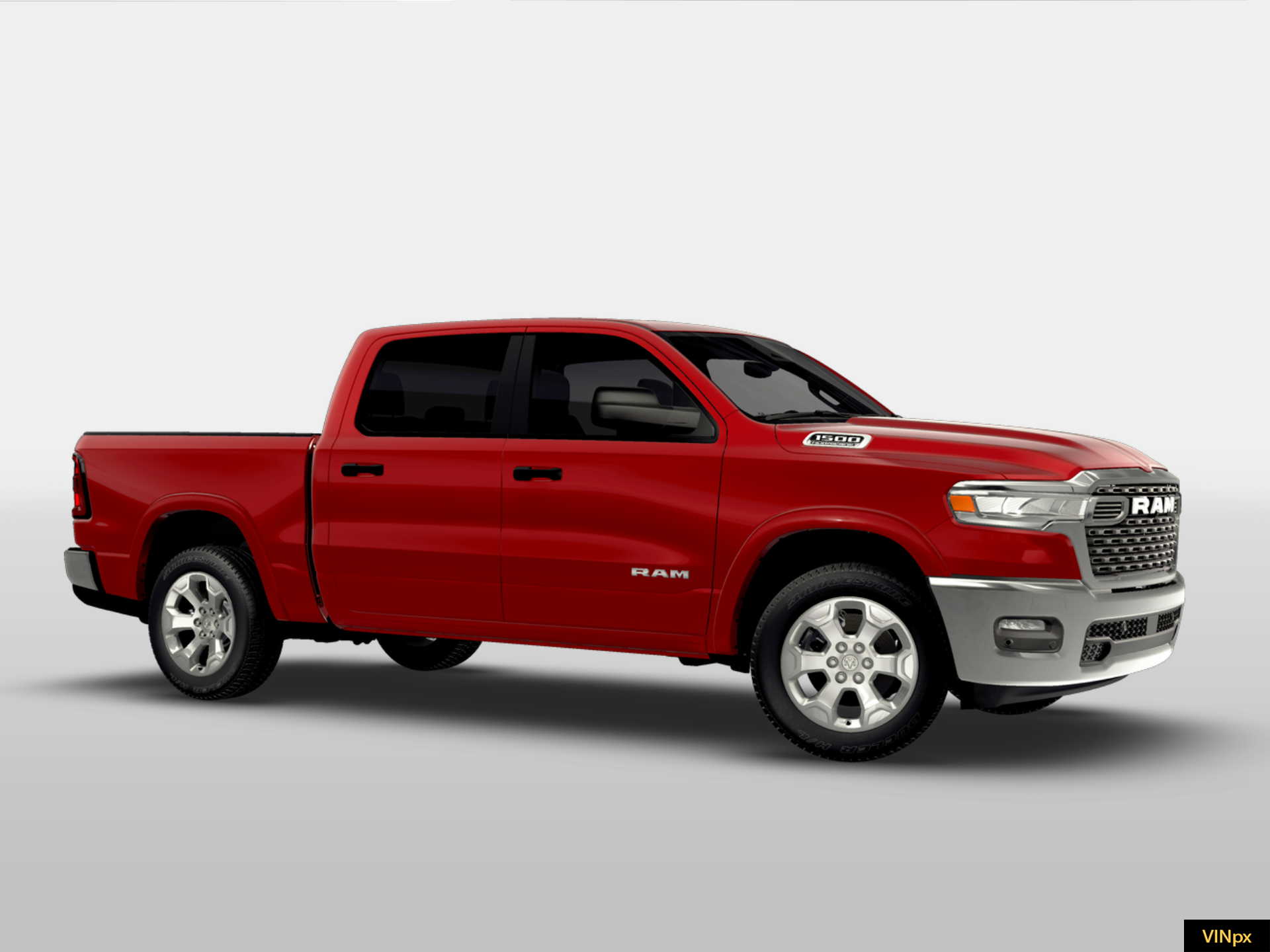 New 2026 Molten Red Pearl-Coat Exterior Paint RAM BIG HORN image 10