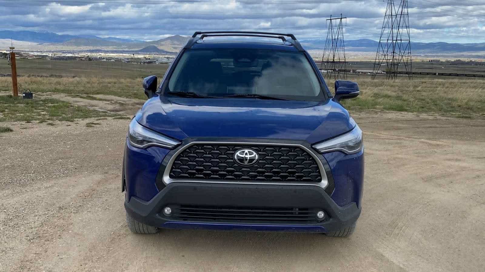 Used 2024 Blue Crush Metallic Toyota XLE image 2