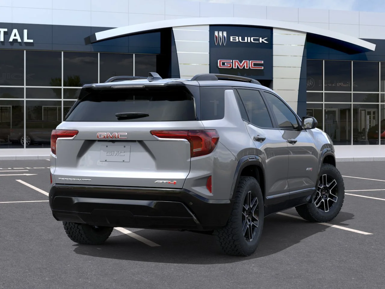 New 2027 Sterling Metallic GMC AWD AT4 image 5