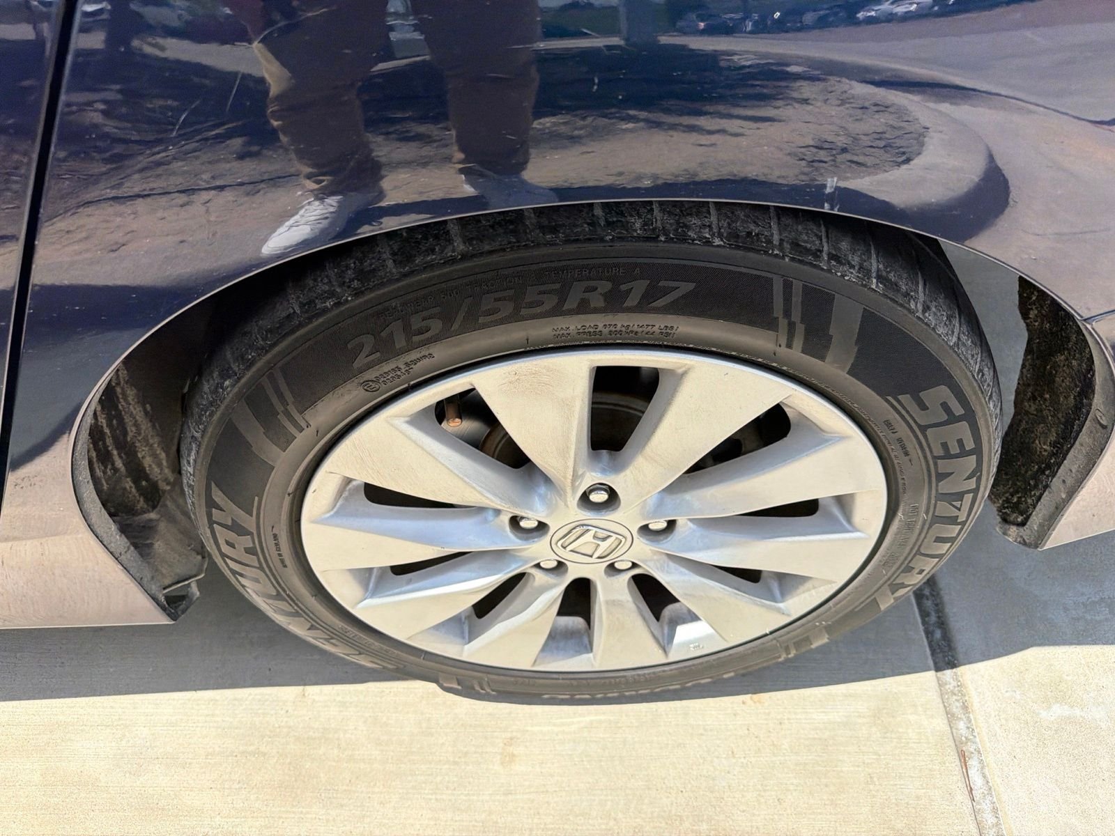 Used 2015 Blue Honda EX image 7