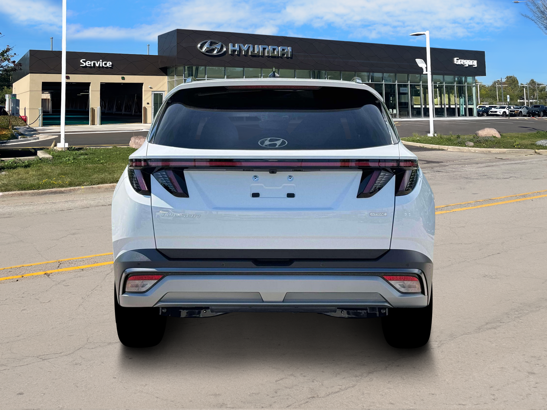 New 2026 White Hyundai Limited AWD image 6