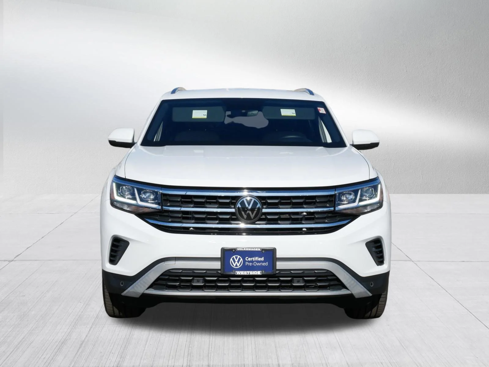 Certified 2023 Volkswagen Atlas Cross Sport SE w/Tech with VIN 1V2HE2CA9PC205425 for sale in Saint Louis Park, Minnesota