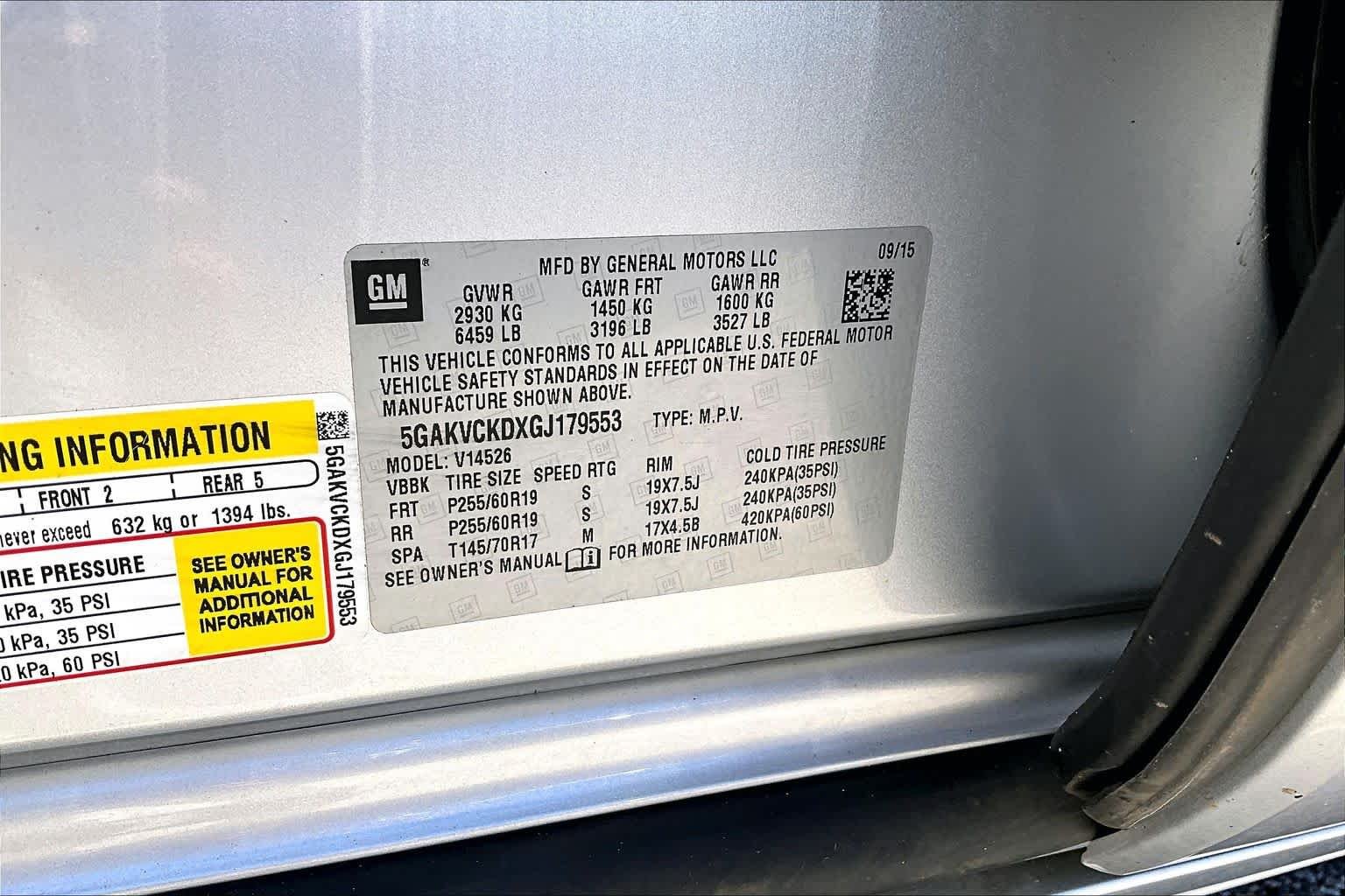 Used 2016 Quicksilver Metallic Buick Premium image 34