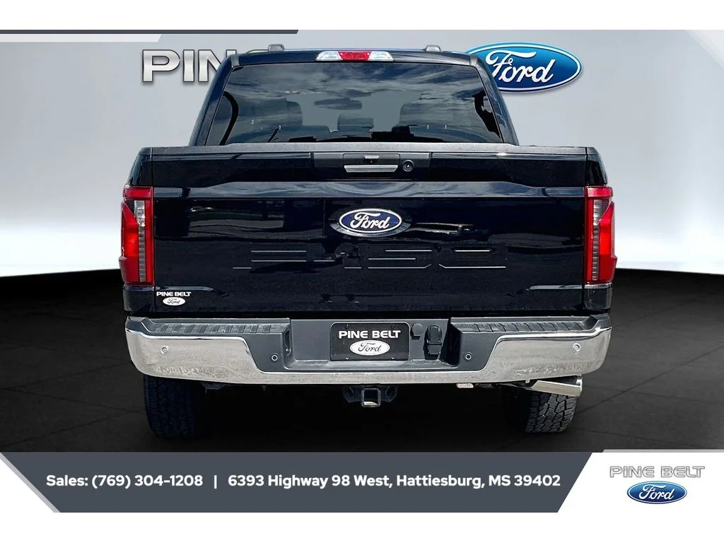 Certified Used 2024 Agate Black Metallic Ford XLT image 4