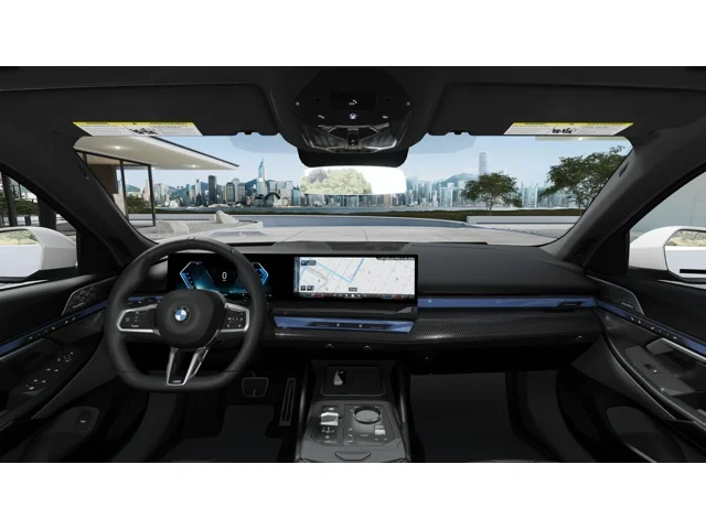 New 2027 Mineral White Metallic BMW 550e xDrive image 10