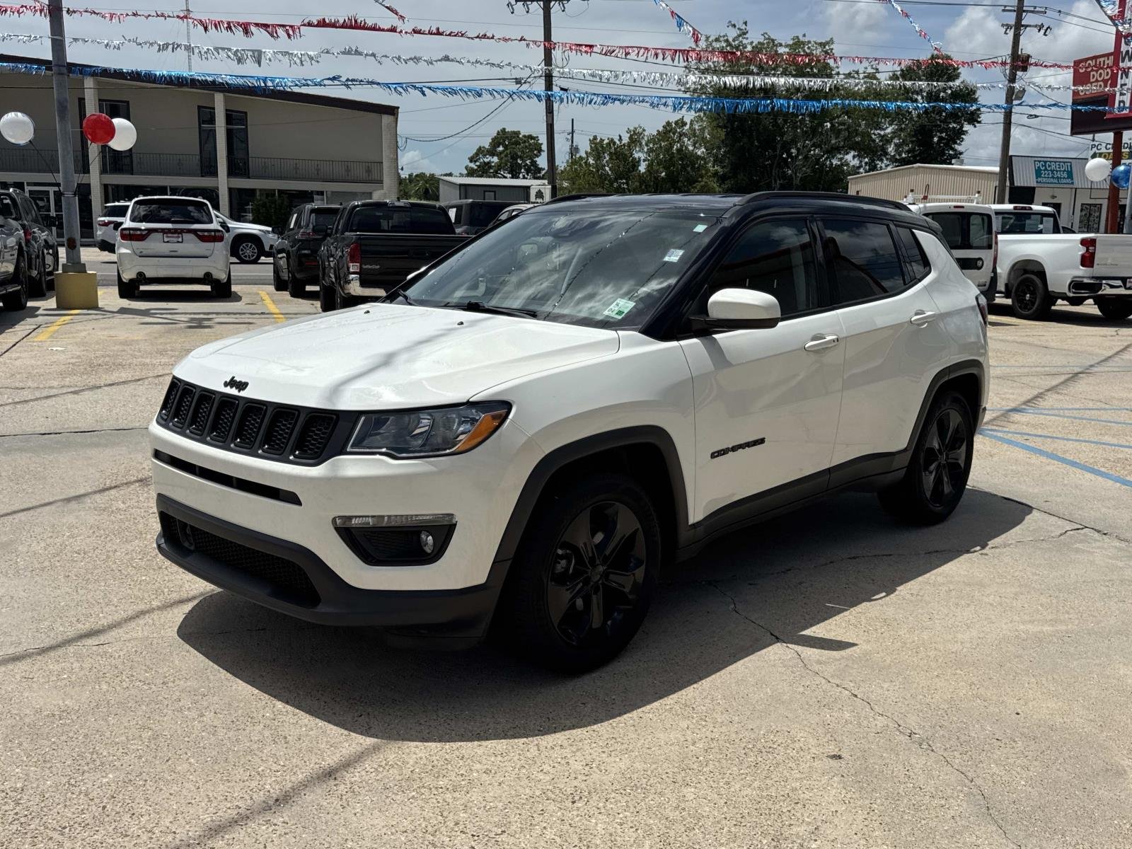 Used 2021 White Clearcoat Jeep Altitude image 3