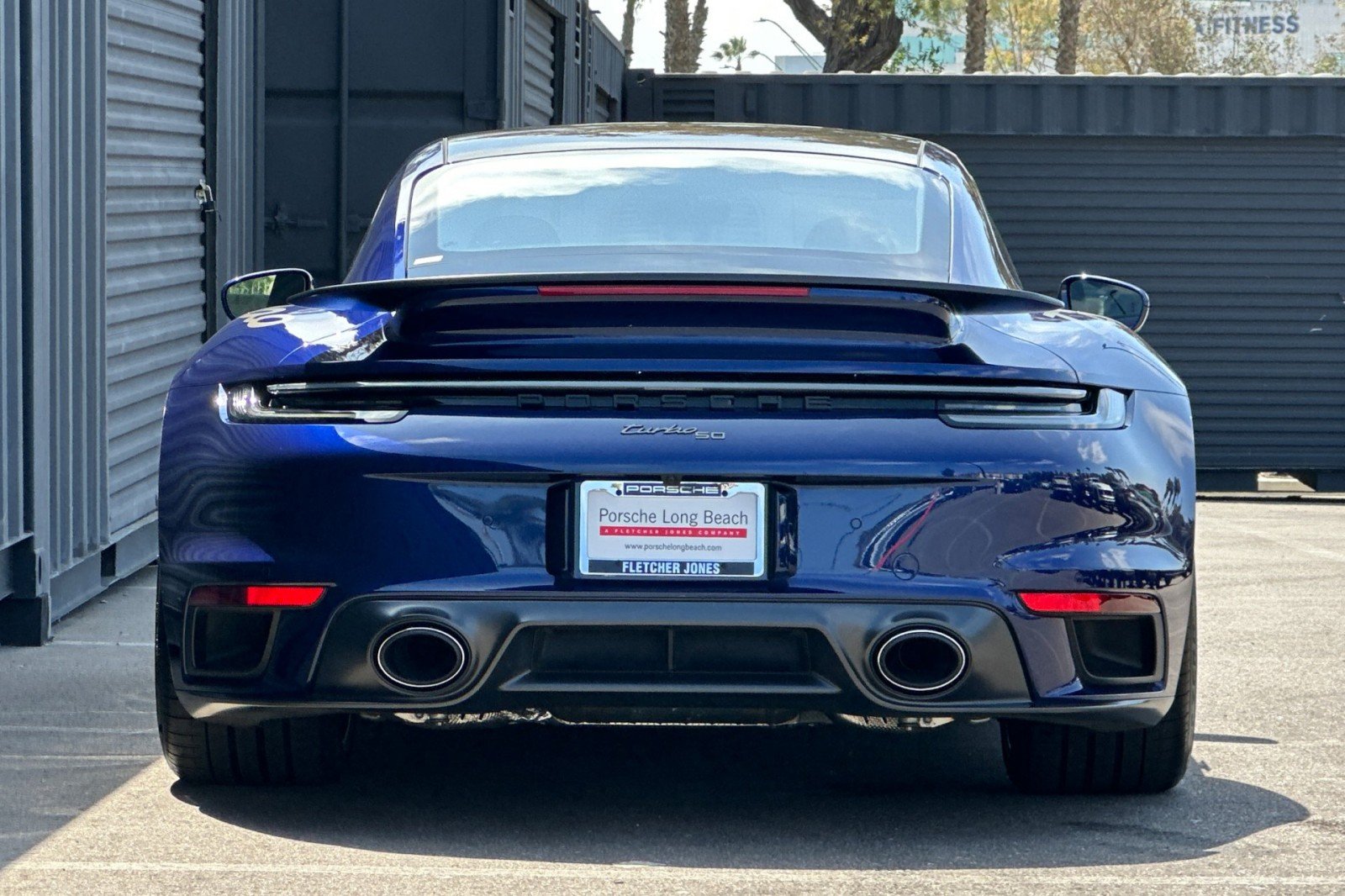 Certified Used 2025 Gentian Blue Metallic Porsche Turbo 50 Years image 7