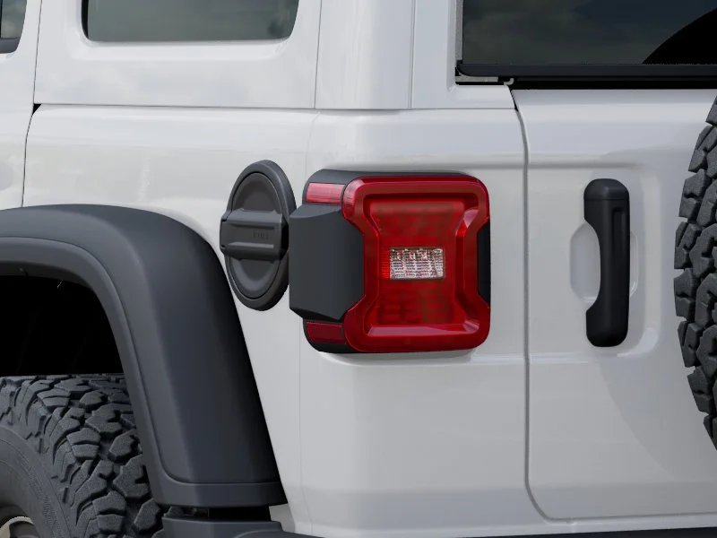 New 2026 Bright White Clear-Coat Exterior Paint Jeep Rubicon image 40