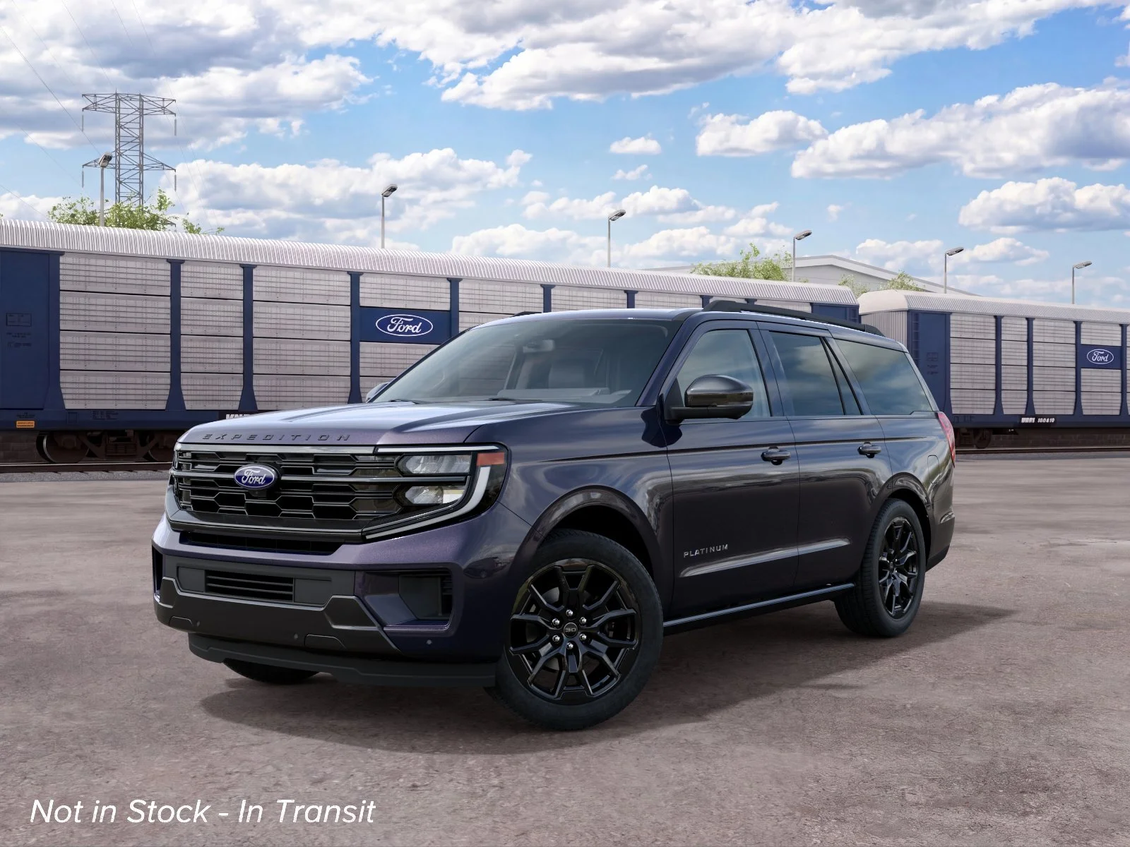 New 2027 Blue Ember Metallic Ford Platinum image 2