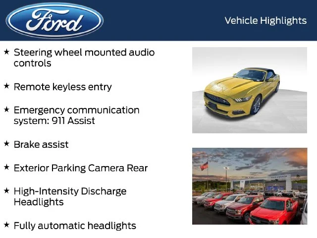 Used 2016 Yellow Ford EcoBoost Premium image 8