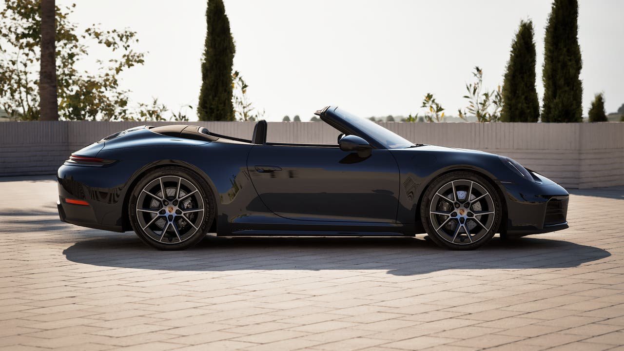 New 2027 Black Porsche Carrera Cabriolet image 6