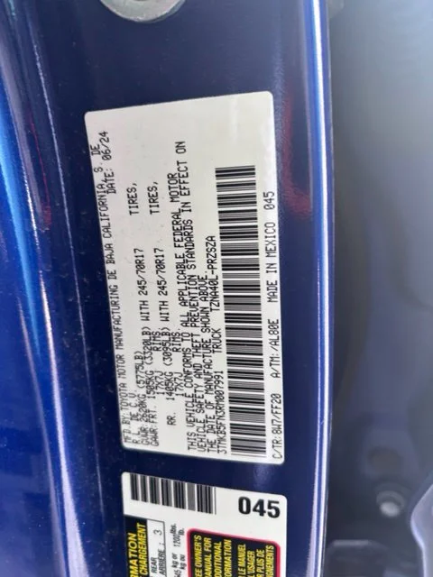 Used 2024 Blue Toyota SR5 image 14