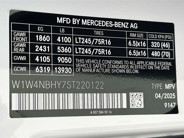2025 Mercedes-Benz Sprinter Cargo Van Base - Photo 20