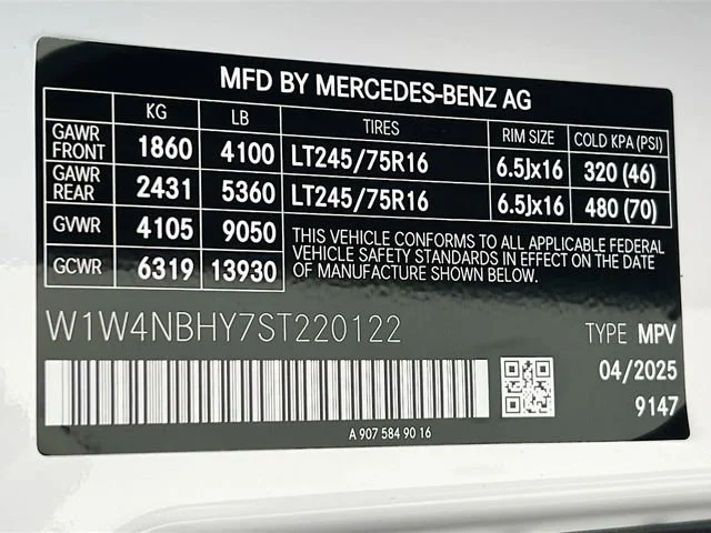 2025 Mercedes-Benz Sprinter Cargo Van Base - Photo 20