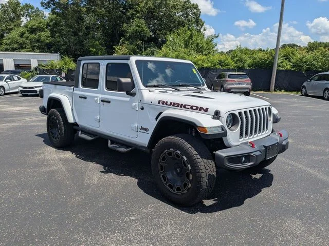 Used 2020 Bright White Clearcoat Jeep Rubicon image 5