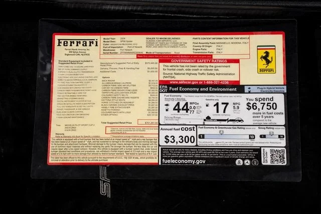 Certified Used 2024 Argento Nurburgring Ferrari  image 19