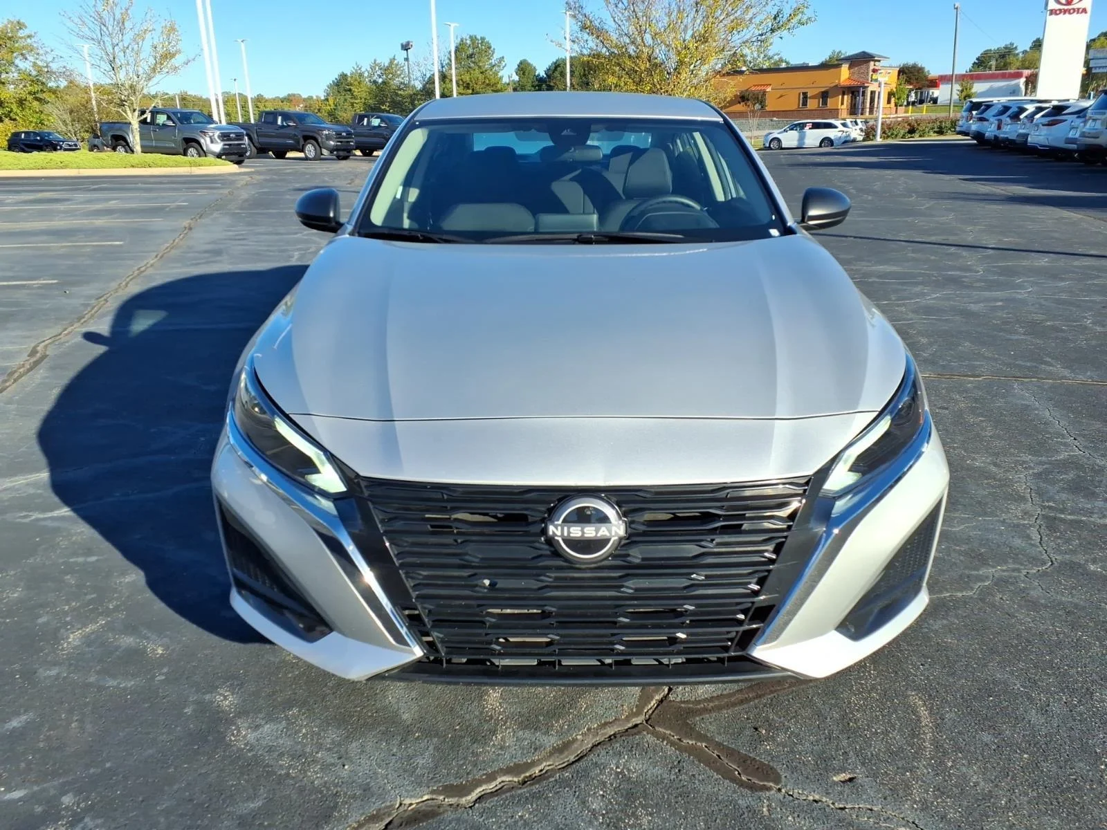 Used 2025 Brilliant Silver Metallic Nissan SV image 8