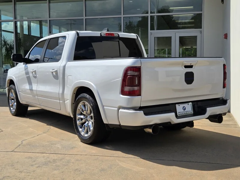 Used 2020 Ivory White RAM LARAMIE 4X2 CREW CAB 5