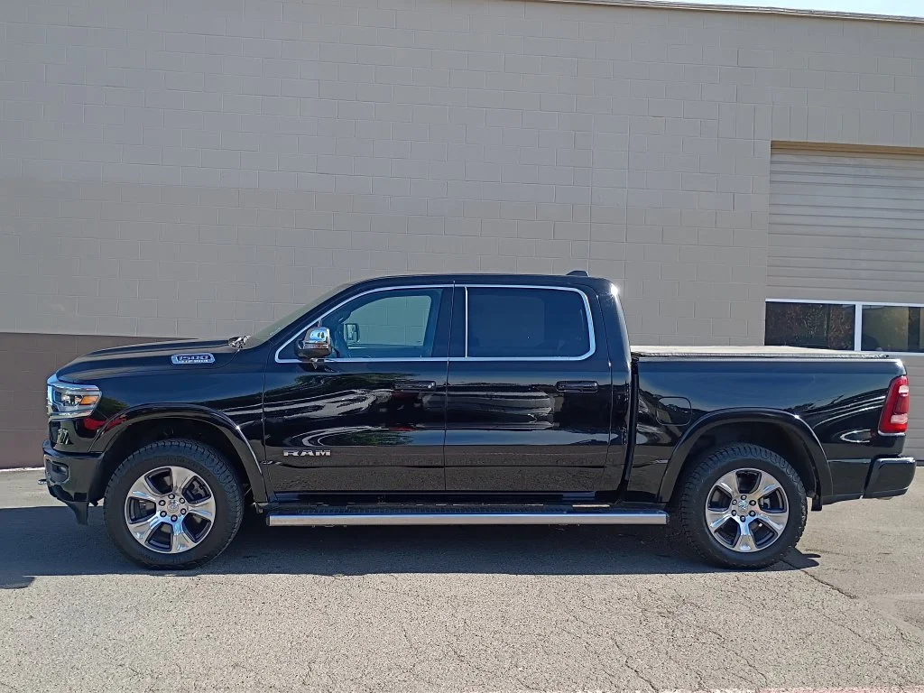 Used 2023 Diamond Black Crystal Pearlcoat Ram Laramie Longhorn image 9