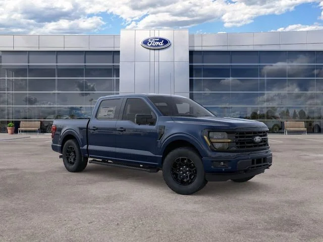 New 2026 Blue Metallic Ford XLT image 7