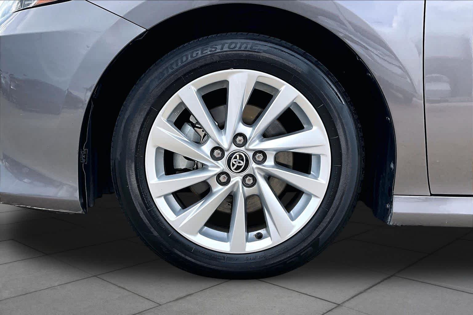 Used 2024 Predawn Gray Mica Toyota LE image 11