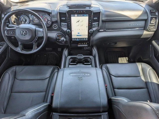 Used 2022 Granite Crystal Clearcoat Metallic Ram Limited image 5