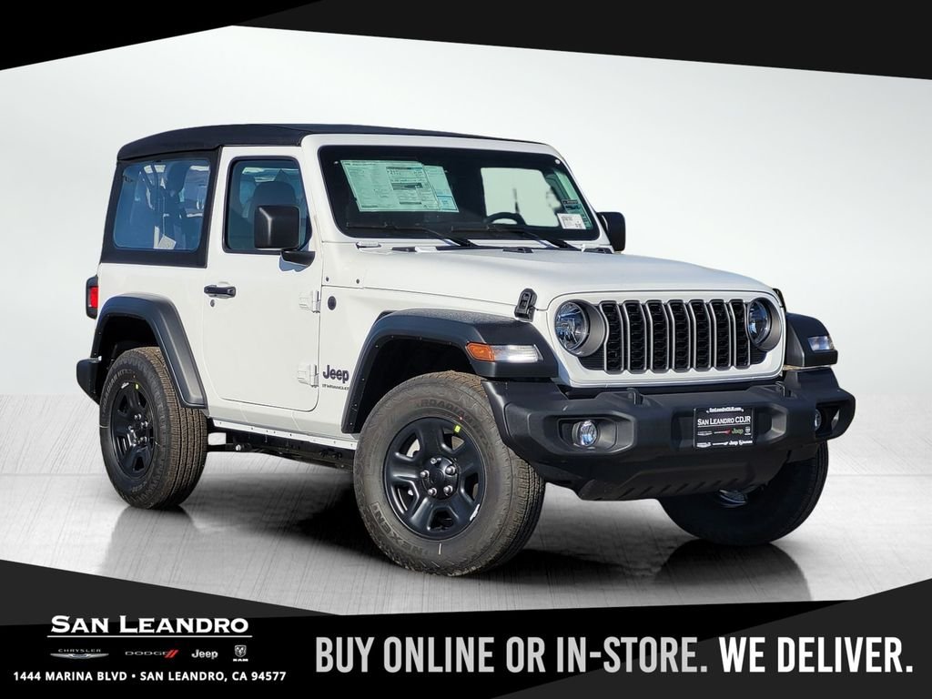 New 2026 Bright White Clearcoat Jeep Sport image 1